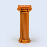 свеча высокая оранжевая hestia column в Барнауле