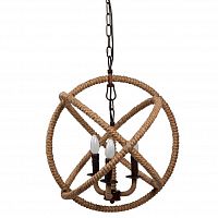 люстра foucault's orb rustic iron бежевая, коричневая в Барнауле
