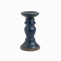 подсвечник синий фигурный blue, 22 см в Барнауле
