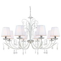 подвесная люстра arte lamp romana snow a1743lm-8wh в Барнауле