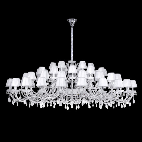 подвесная люстра crystal lux blanca sp60 белая в Барнауле