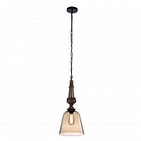 подвесной светильник crystal lux deco sp1 a amber в Барнауле