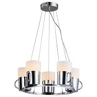 подвесная люстра arte lamp brooklyn a9484sp-5cc хром в Барнауле