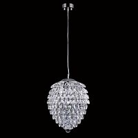 подвесной светильник crystal lux charme sp3+3 led chrome/transparent в Барнауле