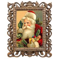 репродукция старинной рождественской гравюры with presents в Барнауле