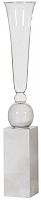 ваза настольная crystal circle white middle в Барнауле