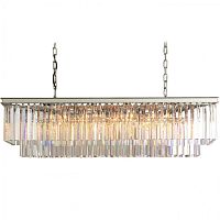 люстра odeon l80 silver&glass серая, прозрачная в Барнауле