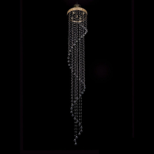 каскадная люстра bohemia ivele 8313/40-250/g/balls в Барнауле