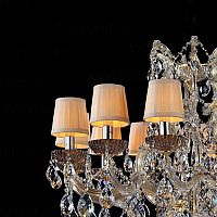 люстра md09045-8a от illuminati бежевая, хром в Барнауле