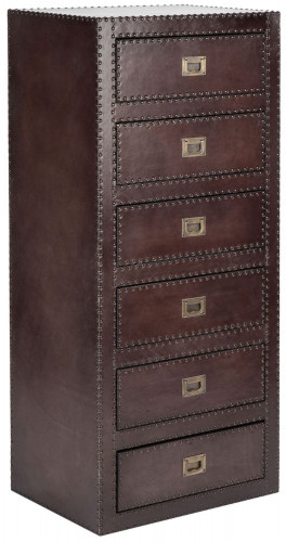 комод sheppard 6 drawers gun metal в Барнауле