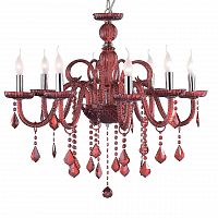 подвесная люстра ideal lux giudecca sp8 rosso в Барнауле