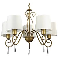 подвесная люстра arte lamp carolina a9239lm-5br в Барнауле