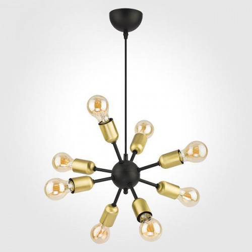 подвесная люстра tk lighting 1468 estrella black в Барнауле