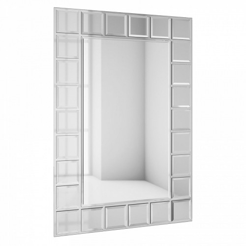 зеркало большое венецианское с фацетом белое слайс-2 в Барнауле