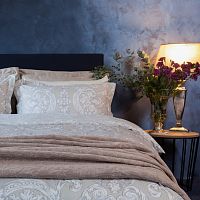 комплект постельного белья decoflux сатин евро victoria ivory в Барнауле
