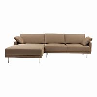 диван camber sofa угловой бежевый в Барнауле