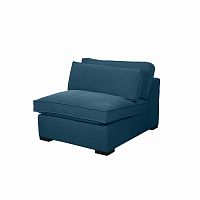 элемент дивана so086-2-10-n deep size king armless chair прямой синий в Барнауле