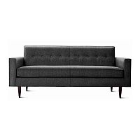 диван bantam sofa большой прямой темно-серый в Барнауле