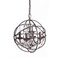 люстра foucault's orb crystal (40*40*45) бронза в Барнауле