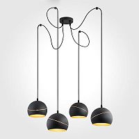 подвесная люстра tk lighting 2221 yoda black orbit в Барнауле