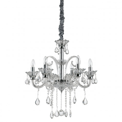 подвесная люстра ideal lux colossal sp6 trasparente в Барнауле