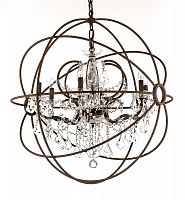 люстра foucault's orb crystal d75 антик (темная) коричневая в Барнауле