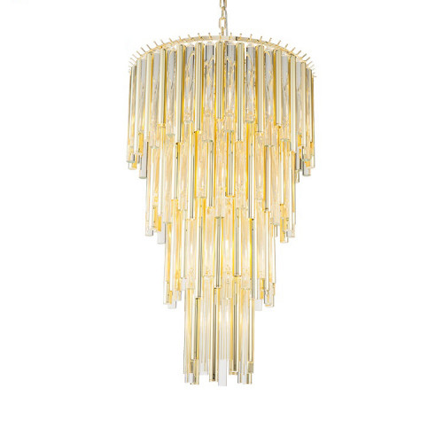 люстра gigi 13 gold от delight collection прозрачная/золото в Барнауле