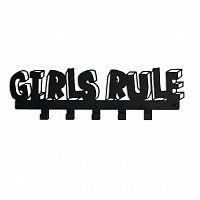 вешалка girls rule черная в Барнауле