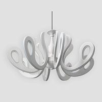 потолочная светодиодная люстра ambrella light orbital classic fk82/8 wh 504w d820 в Барнауле