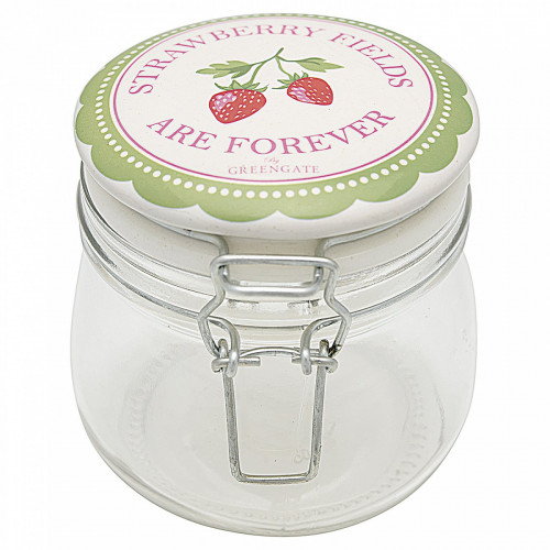 банка стеклянная strawberry pale green в Барнауле