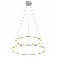 подвесная светодиодная люстра st luce cilindro sl799.103.21 белая в Барнауле