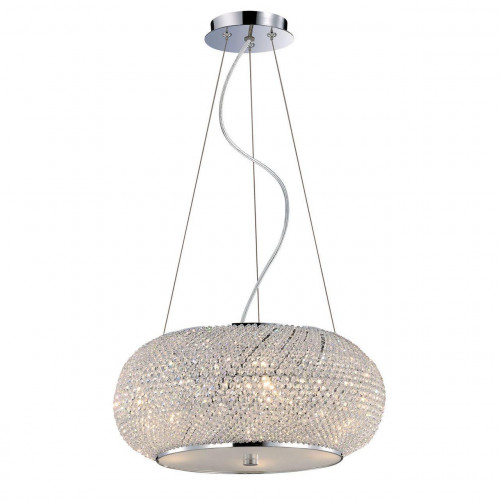 подвесной светильник ideal lux pasha sp6 cromo в Барнауле