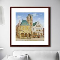 картина: the old town hall of amsterdam, 1657г. в Барнауле