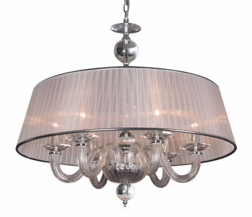 люстра paolina хром, бежевая хром, бежевая в Барнауле