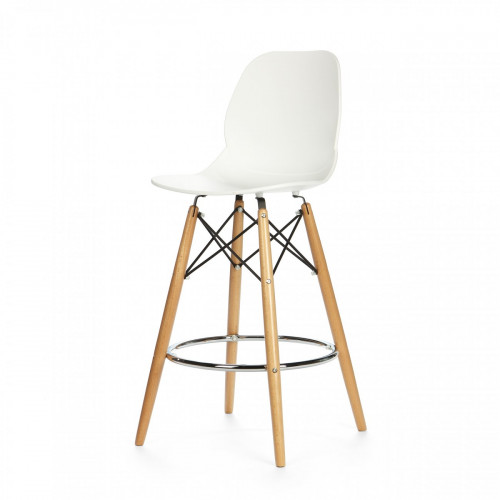 барный стул eiffel (eames style) белый в Барнауле