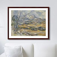 картина: montagne sainte-victoire, 1890г. в Барнауле