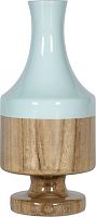 ваза настольная rustic chic blue wood в Барнауле
