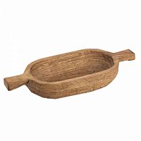 плошка коричневый,ручки ,15*27 в Барнауле