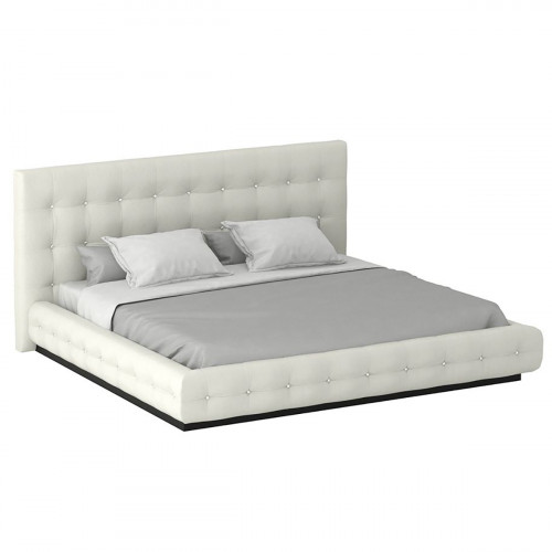 кровать двуспальная 180х200 белая kristal classic в Барнауле