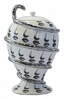 декоративная ваза с крышкой пьеро форназетти serpentino silver в Барнауле