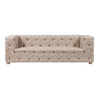 диван soho tufted прямой бежевый в Барнауле