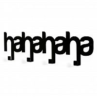 вешалка hahaha черная в Барнауле