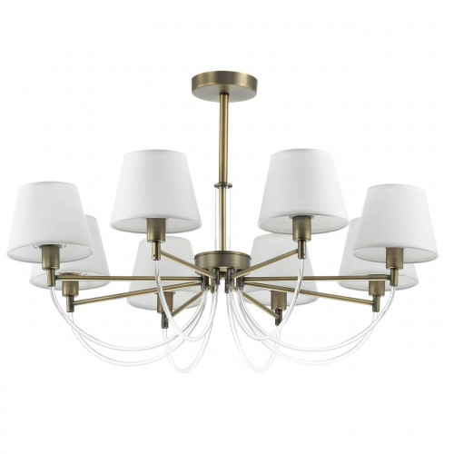 подвесная люстра lumion dakota 3702/8c белая в Барнауле
