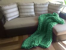 плед нежность зелёный большой в Барнауле