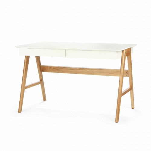 письменный стол массив дуба orient белый в Барнауле