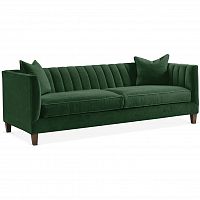 диван penelope sofa прямой зеленый в Барнауле