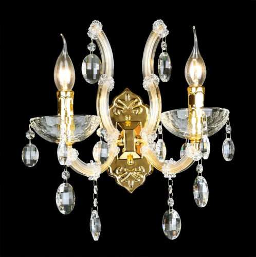 бра crystal lux hollywood ap2 gold в Барнауле