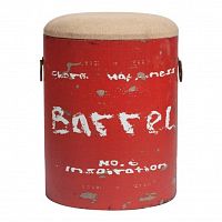 столик-табурет barrel red красный в Барнауле