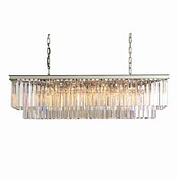 люстра odeon l120 silver прозрачное стекло в Барнауле