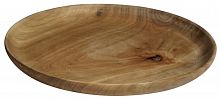 блюдо деревянное с низким бортиком 35,5 см bowl в Барнауле